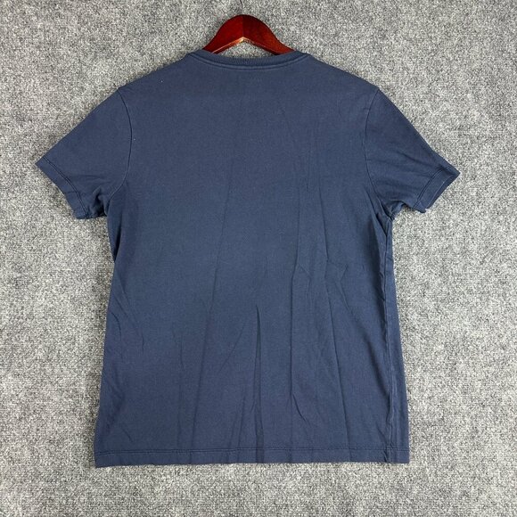 J Crew Mercantile Tee Shirt Mens Small Broken In Short Sleeve Navy Blue Cotton - Picture 5 of 5